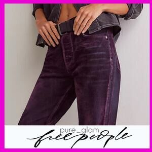 Free People velvet pants